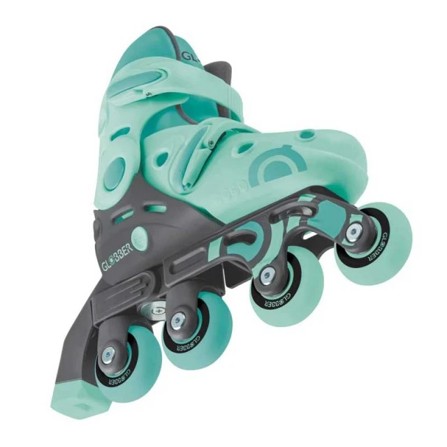 Children’s roller skates GLOBBER 2 in 1, size 26-29, mint green