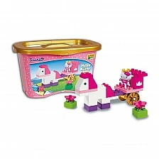 Children's builder - stroller, Hello Kitty, Unico