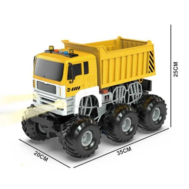 Crazon children’s construction truck with sounds, lights and remote control