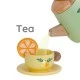 Children's Vintage Wooden Afternoon Tea Set