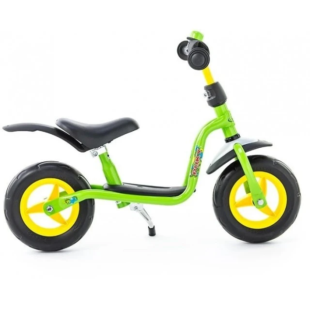 PUKY LR M PLUS - kiwi - Children's bike without pedals with step and bell