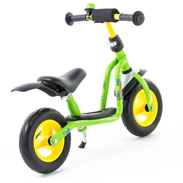 PUKY LR M PLUS - kiwi - Children's bike without pedals with step and bell