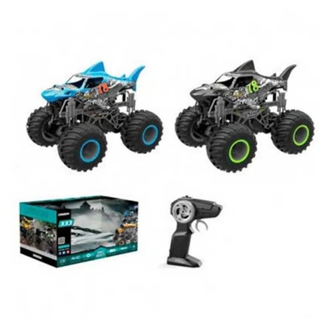 Jeep "Shark" for stunts 1:16 - blue