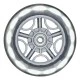 Spare wheels with white LED light, 121mm for GLOBBER scooters