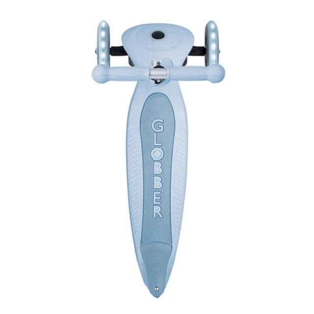 Eco scooter for kids PRIMO FOLDABLE LIGHTS ECO – blueberry colour