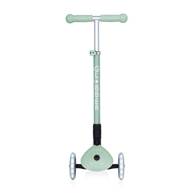 Eco scooter for kids PRIMO FOLDABLE LIGHTS ECO – pistachio colour