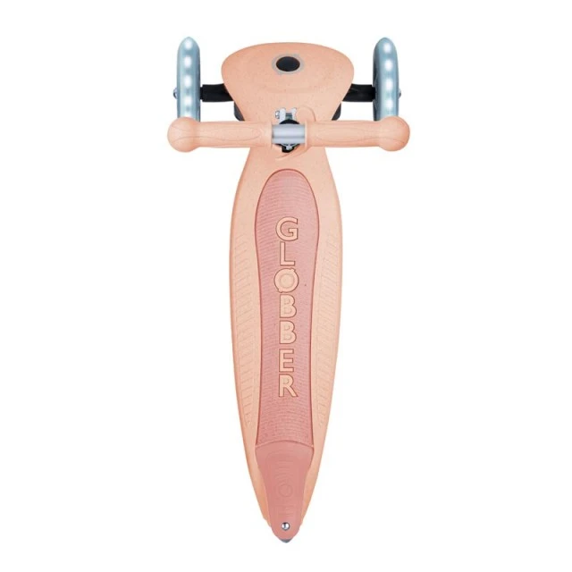 Eco scooter for children PRIMO FOLDABLE LIGHTS ECO - peach color