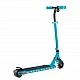 Electric scooter with light platform and wheels GLOBBER E-MOTION 6 - emerald green