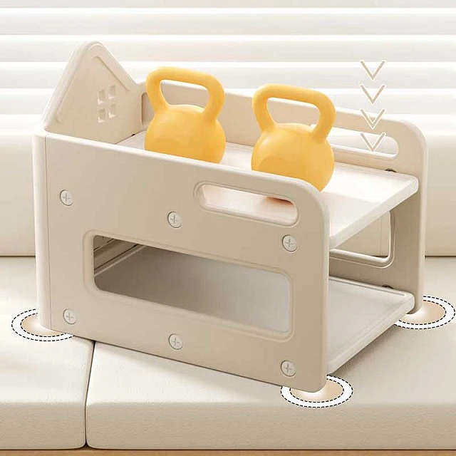 Feelkids baby changing mat with compartment for diapers and baby accessories – beige