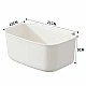 Feelkids baby changing mat with compartment for diapers and baby accessories – white