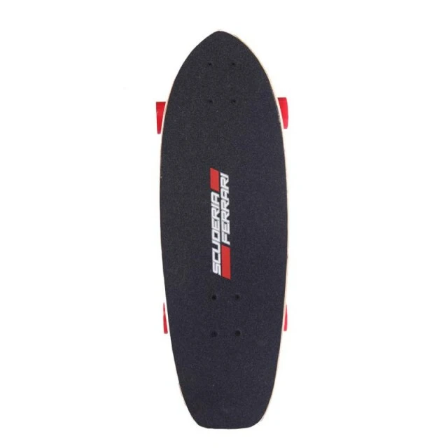 Ferrari longboard for kids, teenagers and adults – red