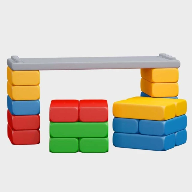 Large children’s constructor of building blocks, 32 parts