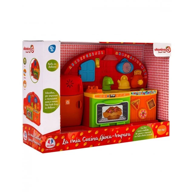 Toy kitchen for children with melodies and sounds