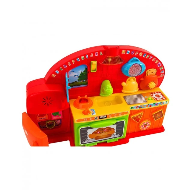 Toy kitchen for children with melodies and sounds