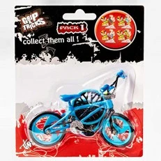 Finger toy BMX bike, blue