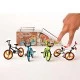 Finger toy BMX bike, blue