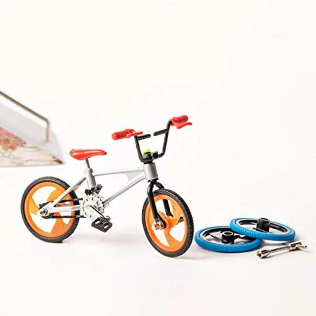 Finger toy BMX wheel, gray