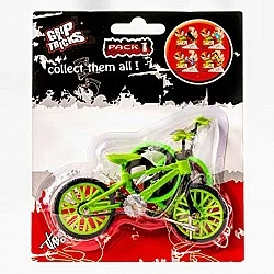 Finger toy BMX bike, green