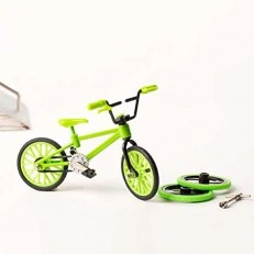Finger toy BMX bike, green