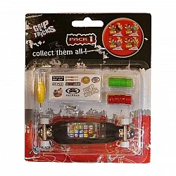Играчка за пръсти LONG BOARD, черен, с екран