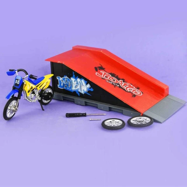 Finger toy - motor ramp