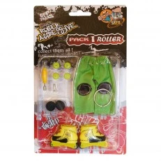 Finger toy Rollers, yellow