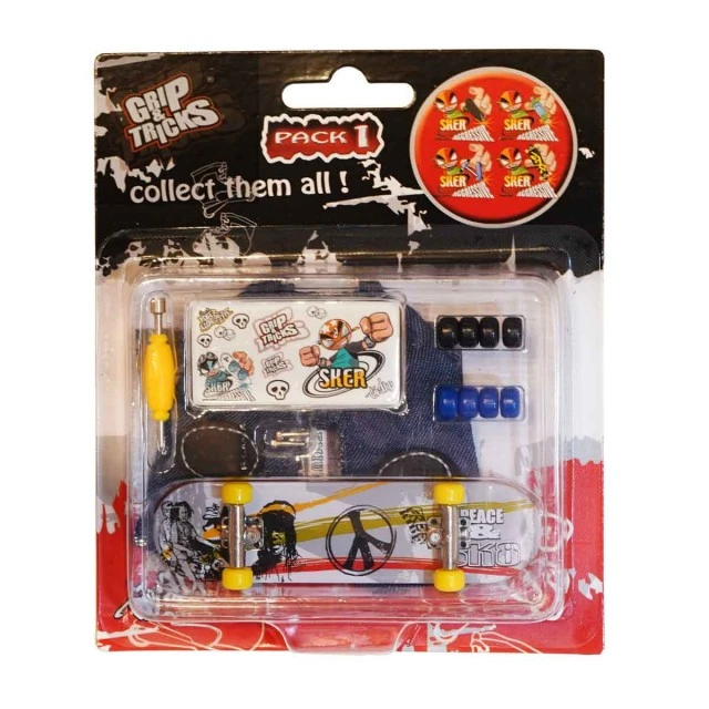 Finger toy Skateboard, gray