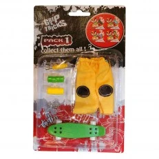 Finger toy set PENNY BOARD, green
