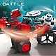 Interactive set of two rotating battle robots Crazon, RC