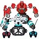 Interactive set of two rotating battle robots Crazon, RC