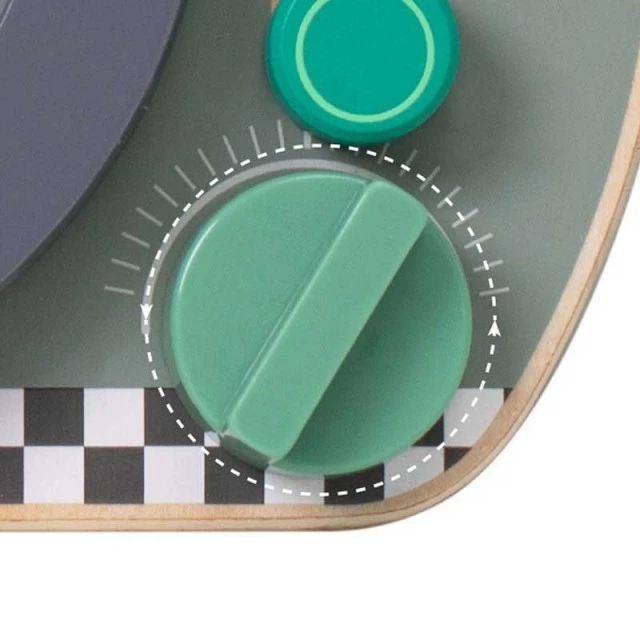 Interactive wooden children’s toy - Car steering wheel