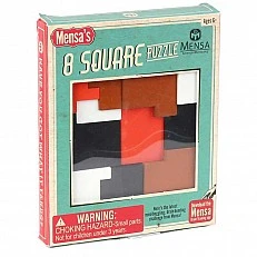 IQ дървен пъзел "Куб" Менса