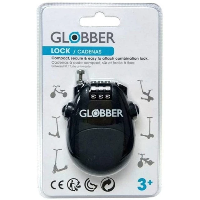 Катинар Globber за тротинетки и колела, черен
