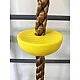 Swedish wall for children's gymnastics, metal, with accessories, green
