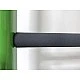 Swedish wall for children's gymnastics, metal, with accessories, green
