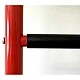 Children's metal Swedish wall with accessories, red