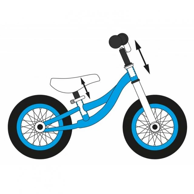 Balance wheel with brake FUNBEE, blue