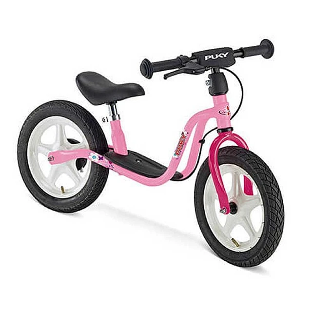 Balance wheel with brake Puky LR 1L BR - pink