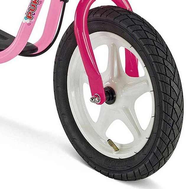 Balance wheel with brake Puky LR 1L BR - pink