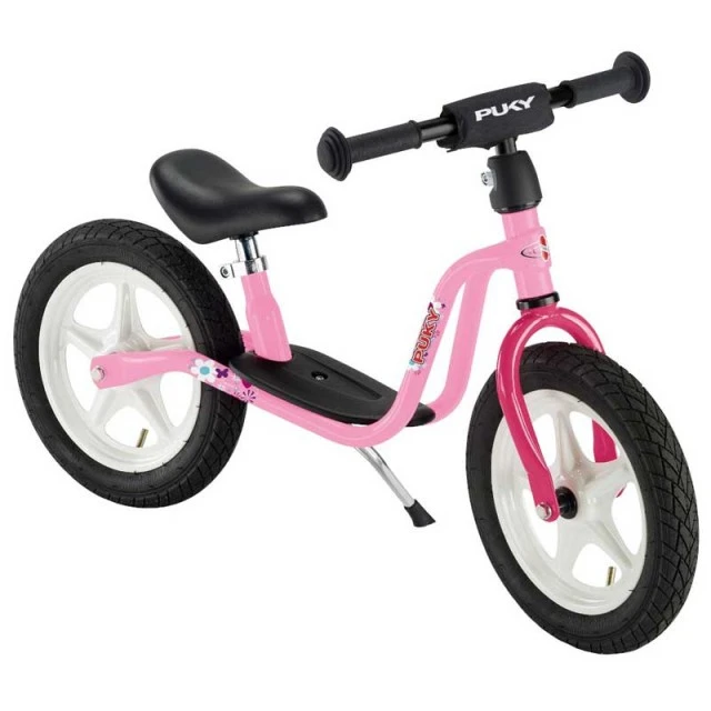 Balance bike with step Puky LR 1L - pink