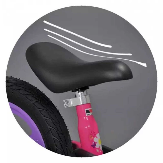 Balance bike with step Puky LR 1L - pink