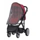 Zooper Flamenco Flaming Plaid 2-in-1 stroller, red