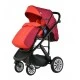 Zooper Flamenco Flaming Plaid 2-in-1 stroller, red