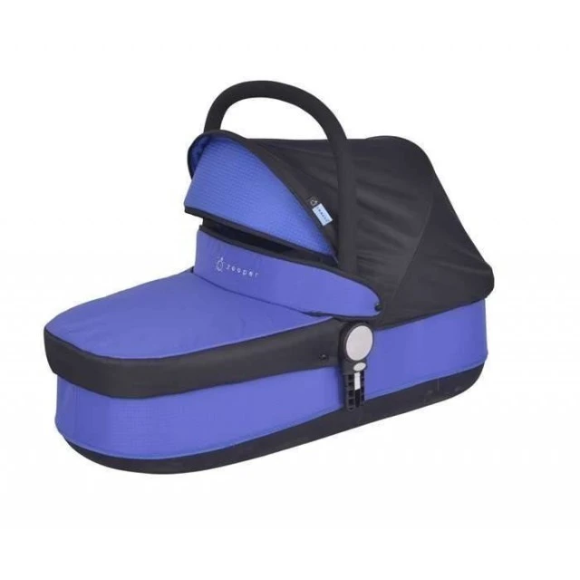 Комбинирана количка 2 в 1 Zooper Flamenco Royal Blue Plaid, кралско синьо