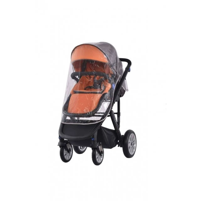 Zooper Flamenco Honey Citrus 2-in-1 Combination Stroller, Orange and Black