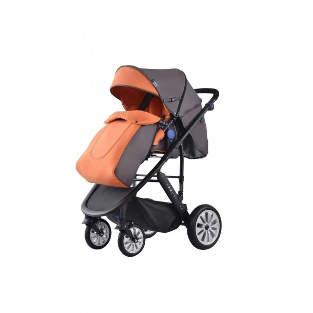Zooper Flamenco Honey Citrus 2-in-1 Combination Stroller, Orange and Black