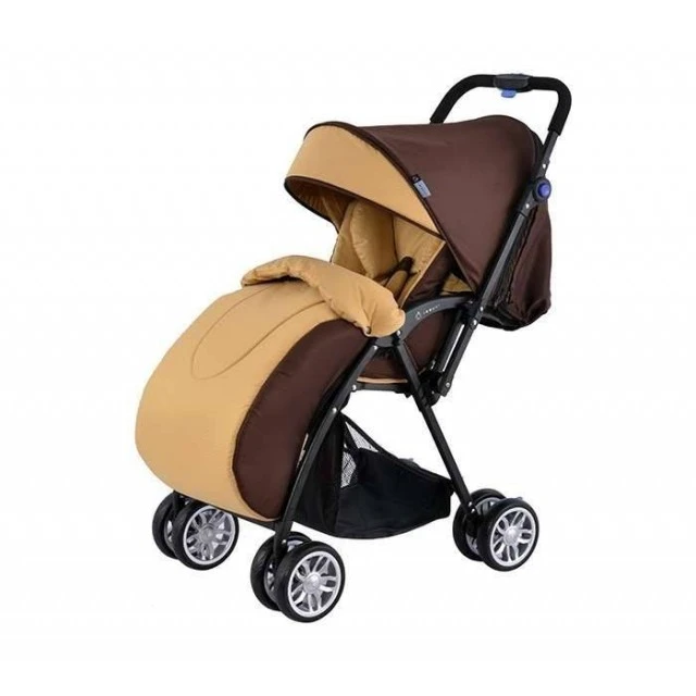 Комбинирана количка Zooper Salsa Khaki Plaid, кафява