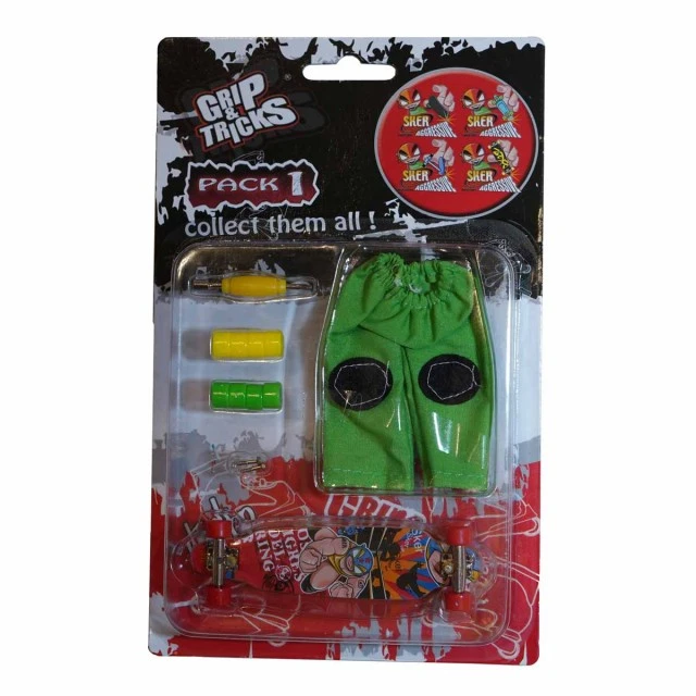 Finger toy set LONG BOARD, with boxer