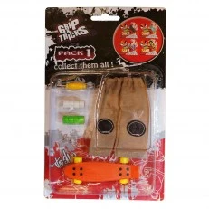 Finger toy set PENNY BOARD, orange