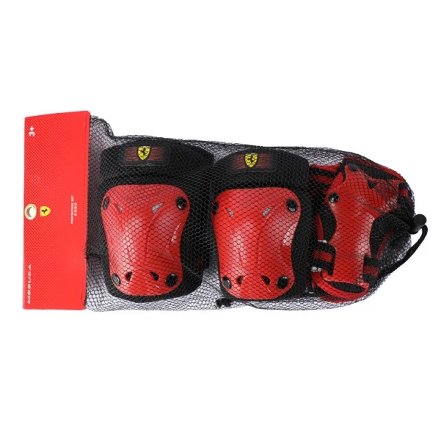 Ferrari Elbow Pads, Knee Pads and Palm Protectors Set - Size XS